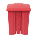 Jantex Kitchen Pedal Bin Red 65Ltr