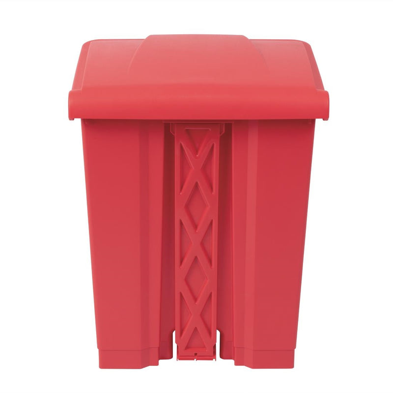 Jantex Küchen-Treteimer Rot 65Ltr