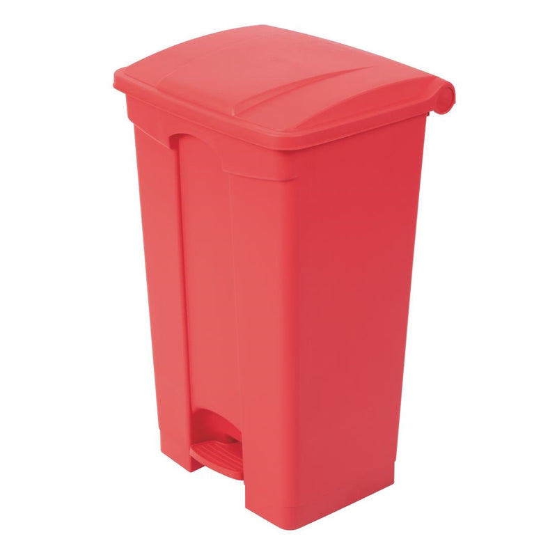 Jantex Kitchen Pedal Bin Red 87Ltr