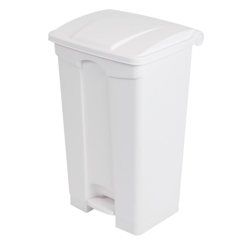 Jantex Kitchen Pedal Bin White 87Ltr