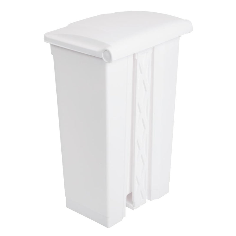 Jantex Kitchen Pedal Bin White 87Ltr