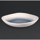 Churchill Studio Prints Raku Trace Triangular Bowl Topaz Blue (Pack of 12)