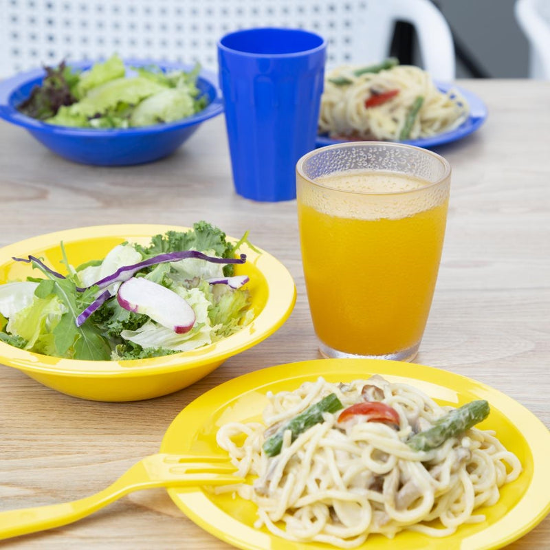 Olympia Kristallon Polycarbonate Tumbler Pebbled Clear 275ml (Pack of 6)