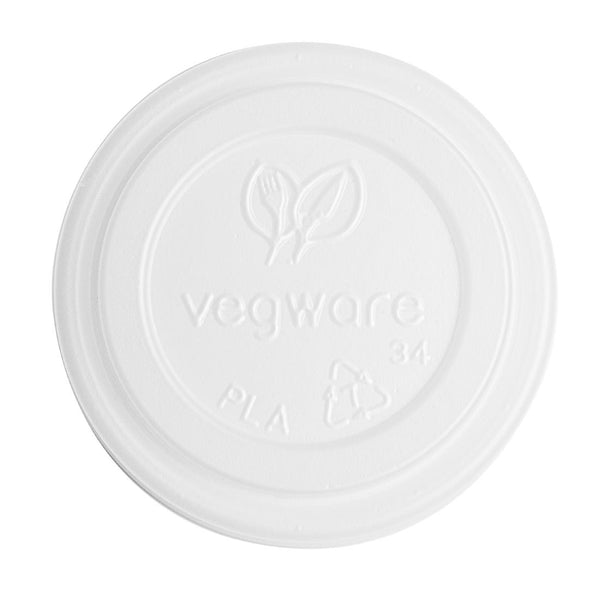 Vegware 62-Series CPLA Hot Cup Deckel – 4oz (Gehäuse 2000)