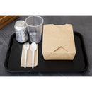 Plateau de restauration rapide en polypropylène Cambro noir 410 mm
