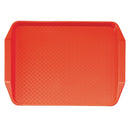 Cambro Fast-Food-Tablett mit Griffen aus Polypropylen, Rot, 430 mm
