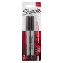 Sharpie Ultra Fine Permanent Marker Black (Pack of 2)