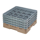 Cambro Camrack Beige 16 Fächer Max. Glashöhe 215 mm