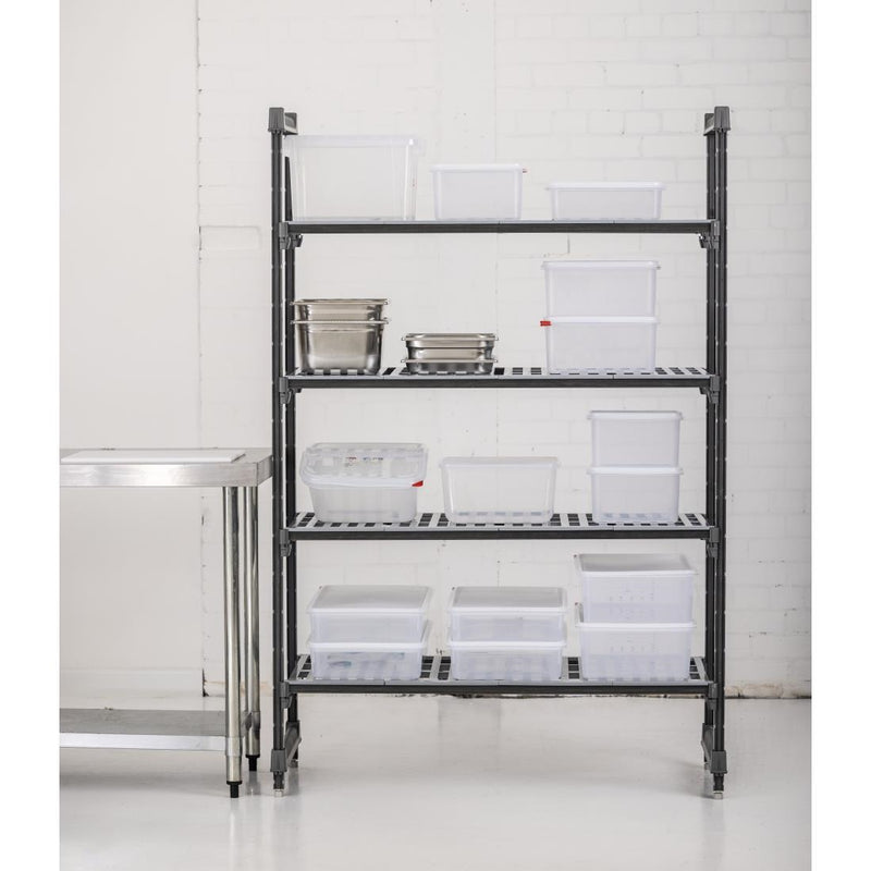 Cambro Camshelving Basics 4 Tier Shelving Starter Unit 1830 x 1220 x 530mm