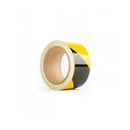 Black and Yellow Hazard Tape 33m