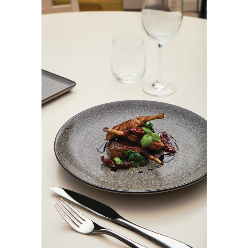 Olympia Mineral Coupe Plate 230mm (Pack of 6)