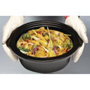 Morphy Richards 6,5 l Slow Cooker aus gebürstetem Stahl