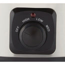 Morphy Richards 6,5 l Slow Cooker aus gebürstetem Stahl