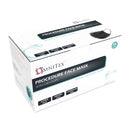 Schwarze Front-of-House-Gesichtsmasken vom Typ IIR (50er-Pack)