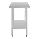 Nisbets Essentials Self Assembly Stainless Steel Table 1200 x 600mm