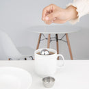 Olympia Ovales Teesieb aus Edelstahl, 40 (Ø) x 55 (H) mm