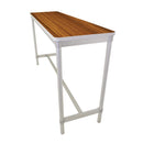 Gopak Enviro Indoor-Teak-Effekt, rechteckiger Poseur-Tisch, 1200 mm