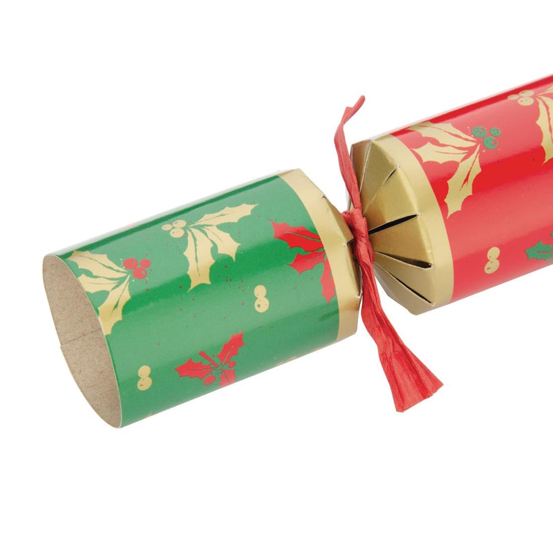 Fiesta Compostable Plastic-Free Christmas Crackers 9" (Pack of 50)