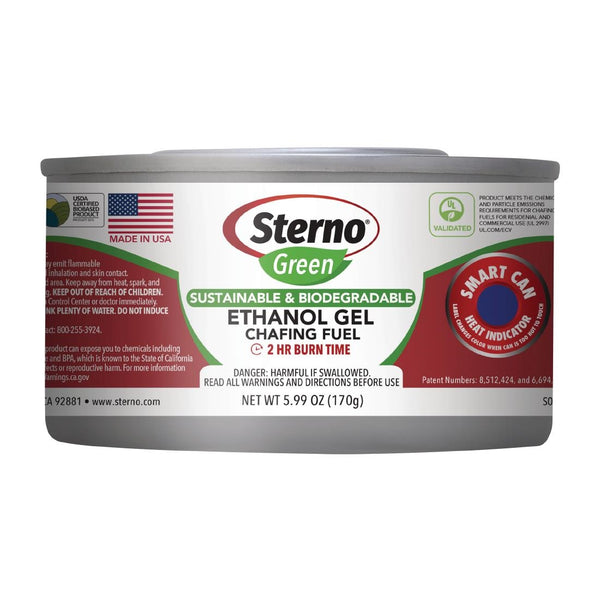 Sterno Green Ethanol Gel Chafing Fuel 2 Stunden (12er Pack)
