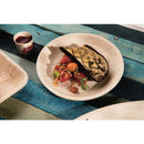 Fiesta kompostierbare tiefe Palmblatt-Teller, rund, 175 mm, 100 Stück