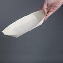 Fiesta Kompostierbare Holz-Sushi-Boote, groß, 250 mm, 100 Stück