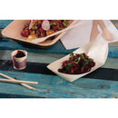 Fiesta Kompostierbare Holz-Sushi-Boote, groß, 250 mm, 100 Stück