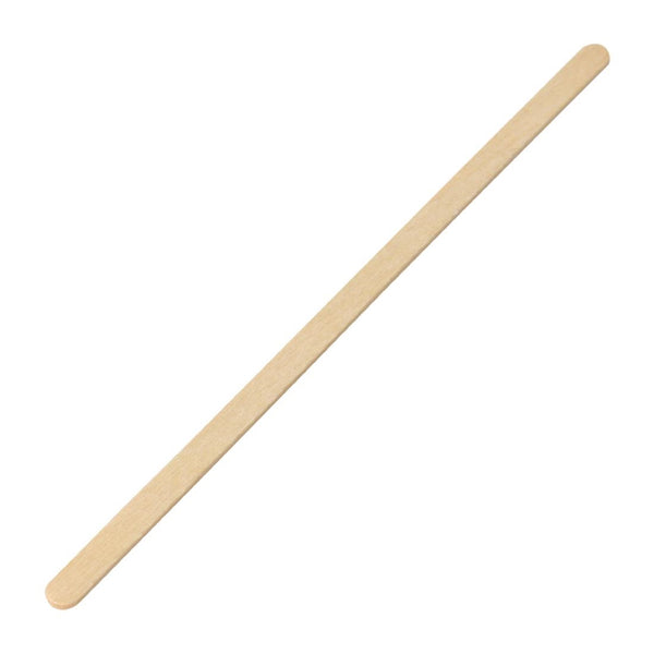 Fiesta Green Biodegradable Wooden Coffee Stirrers 190mm (Pack of 1000)