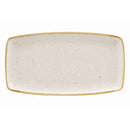 Churchill Stonecast Rectangular Plate Barley White 350 x 185mm