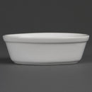 Olympia Whiteware Ovale Kuchenschalen, 161 mm, 6 Stück