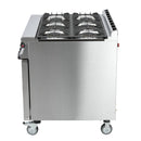 Falcon 6 Burner Dominator Plus Oven Range G3101 Natural Gas with Castors