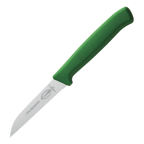 Dick Pro Dynamic HACCP Allzweckmesser mit Wellenschliff, Grün, 8 cm