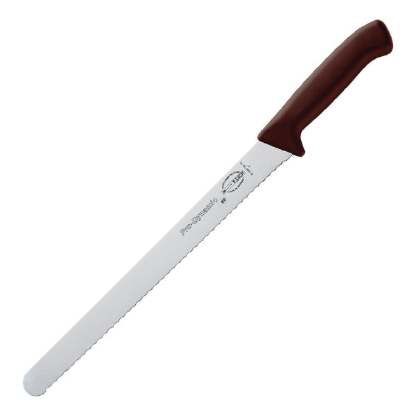 Dick Pro Dynamic HACCP gezahnter Allesschneider, braun, 30,5 cm