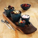 Churchill Bit on the Side Blue Ripple Dip-Töpfe, 57 ml, 12 Stück