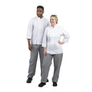 Whites Unisex Vegas Chefs Trousers Black and White Check S