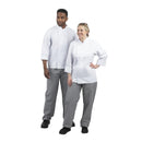 Whites Unisex Vegas Chefs Trousers Black and White Check M