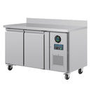 Polar U-Series Double Door Counter Freezer with Upstand 282Ltr