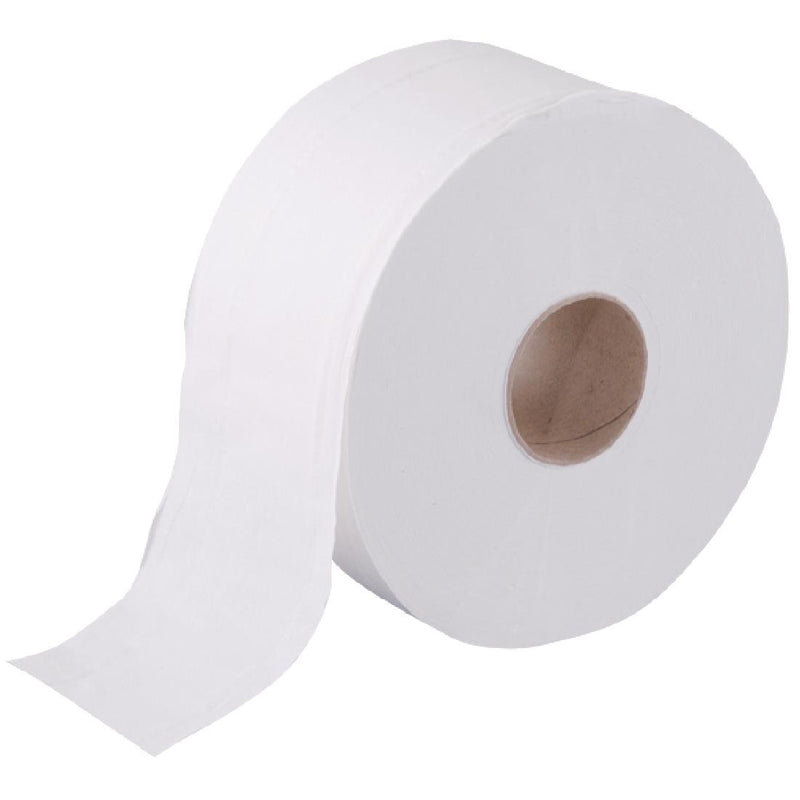 Jantex Mini-Jumbo-Toilettenpapierrollen, 2-lagig, 150 m, 12 Stück