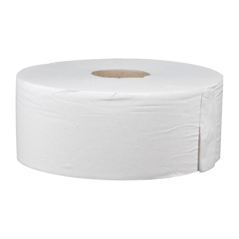 Jantex Jumbo-Toilettenpapierrollen, 2-lagig, 300 m, 6 Stück