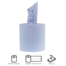 Jantex Centerfeed Blue Rollen 2-lagig 120 m (6er-Pack)