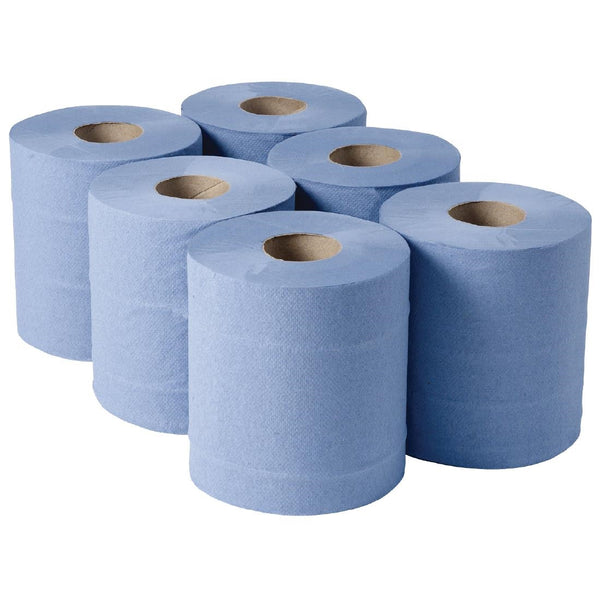 Jantex Centerfeed Blue Rollen 2-lagig 120 m (6er-Pack)