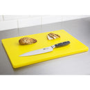 Hygiplas Extra Thick Low Density Yellow Chopping Board Standard