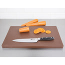 Hygiplas Extra Thick Low Density Brown Chopping Board Standard