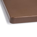 Hygiplas Extra Thick Low Density Brown Chopping Board Standard