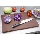 Hygiplas Extra Thick Low Density Brown Chopping Board Standard