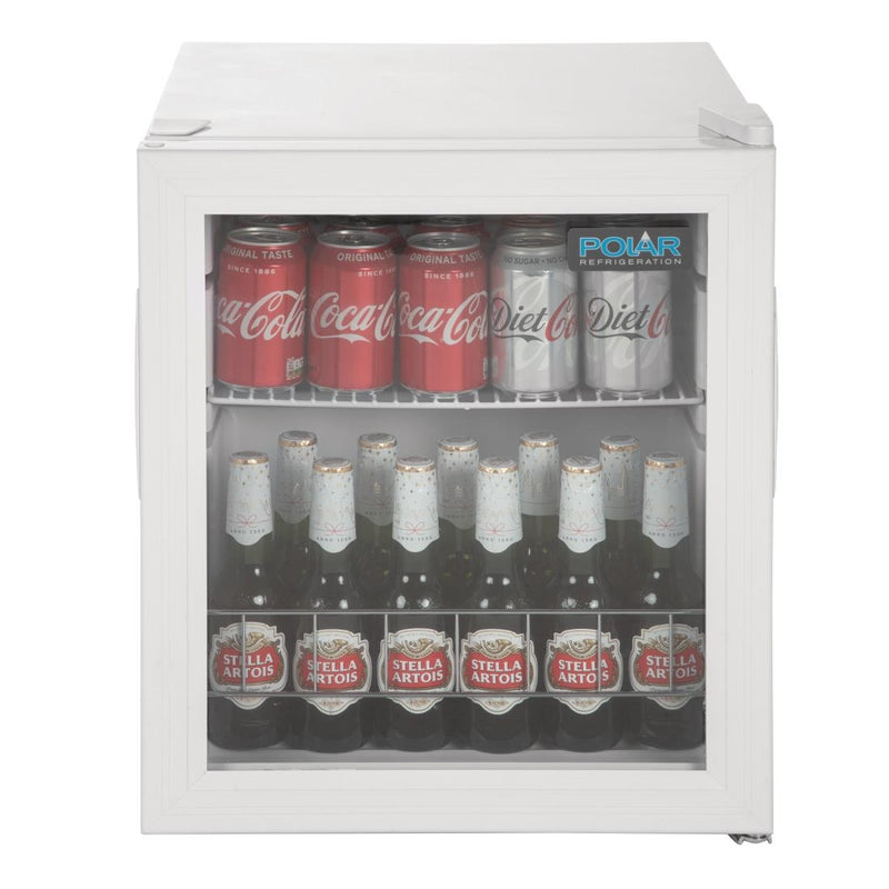 Polar C-Serie Aufsatzkühlschrank, 46 l, Weiß