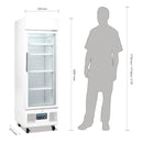 Polar G-Serie Standkühlschrank, 218 l, Weiß