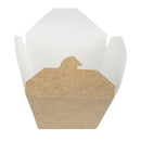 Colpac recycelbare, mikrowellengeeignete Lebensmittelboxen, quadratisch, 750 ml (250 Stück)