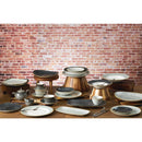 Churchill Studio Prints Homespun Charcoal Black Square Plate 252 mm