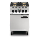 Lincat Opus 800 Natural Gas 4 Burner Dual Fuel Oven Range OD8006/N