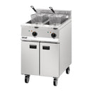 Lincat Opus 800 Twin Tank Twin Basket Free Standing Electric Fryer OE8113